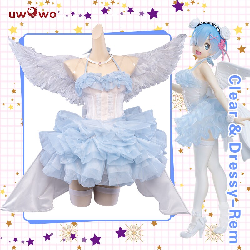 Only L XL - UWOWO Rem ڽ ǻ, Re:Zero, ٸ 迡 λ ϴ Ŭ & 巹 Ϳ õ ڽ 巹